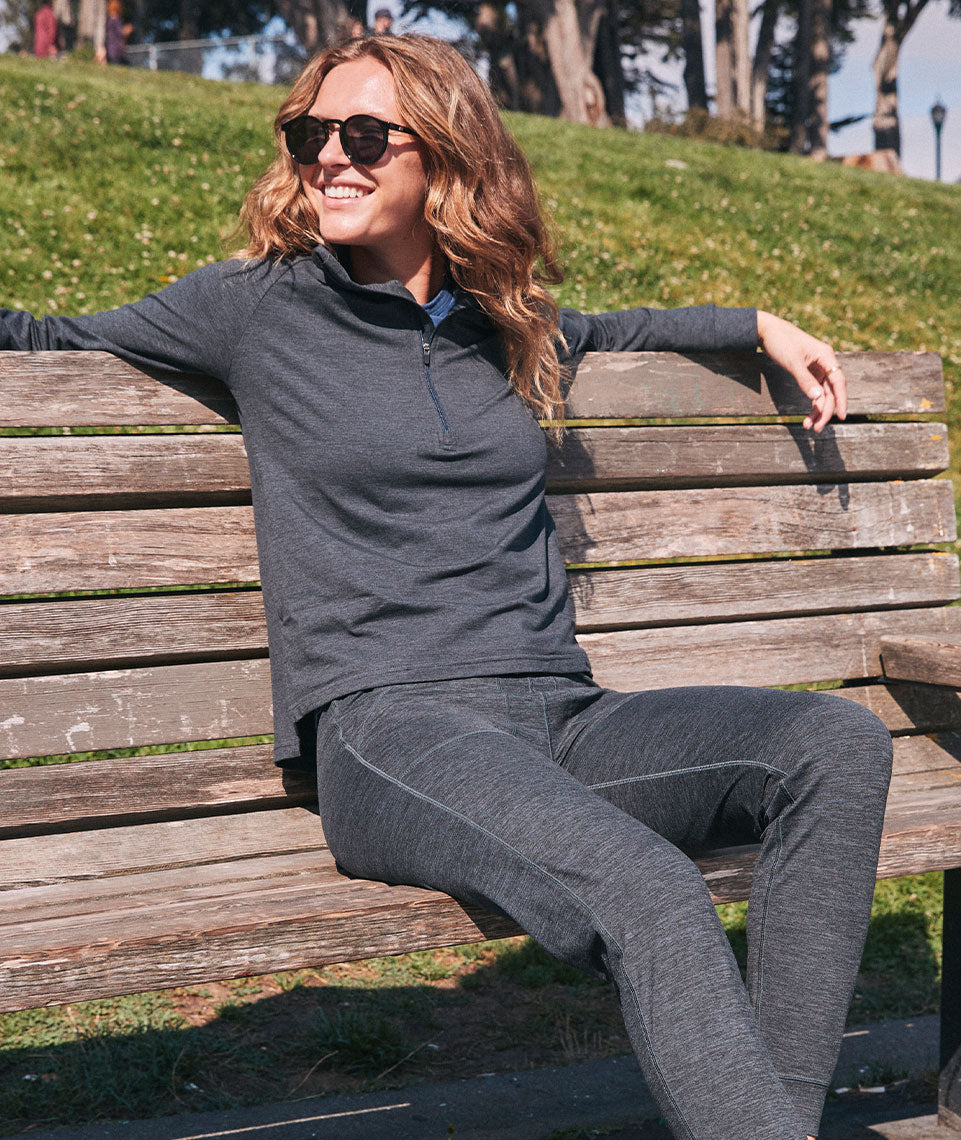 Women's Sport Jogger in Charcoal