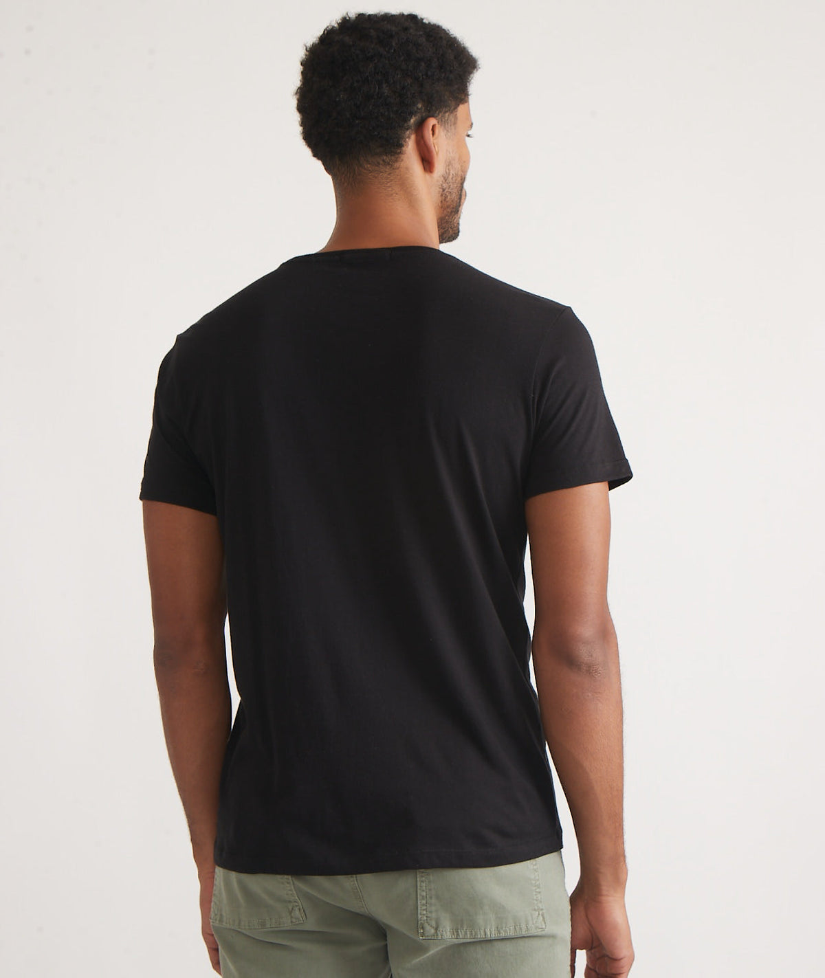 Men's Signature Crew in Black