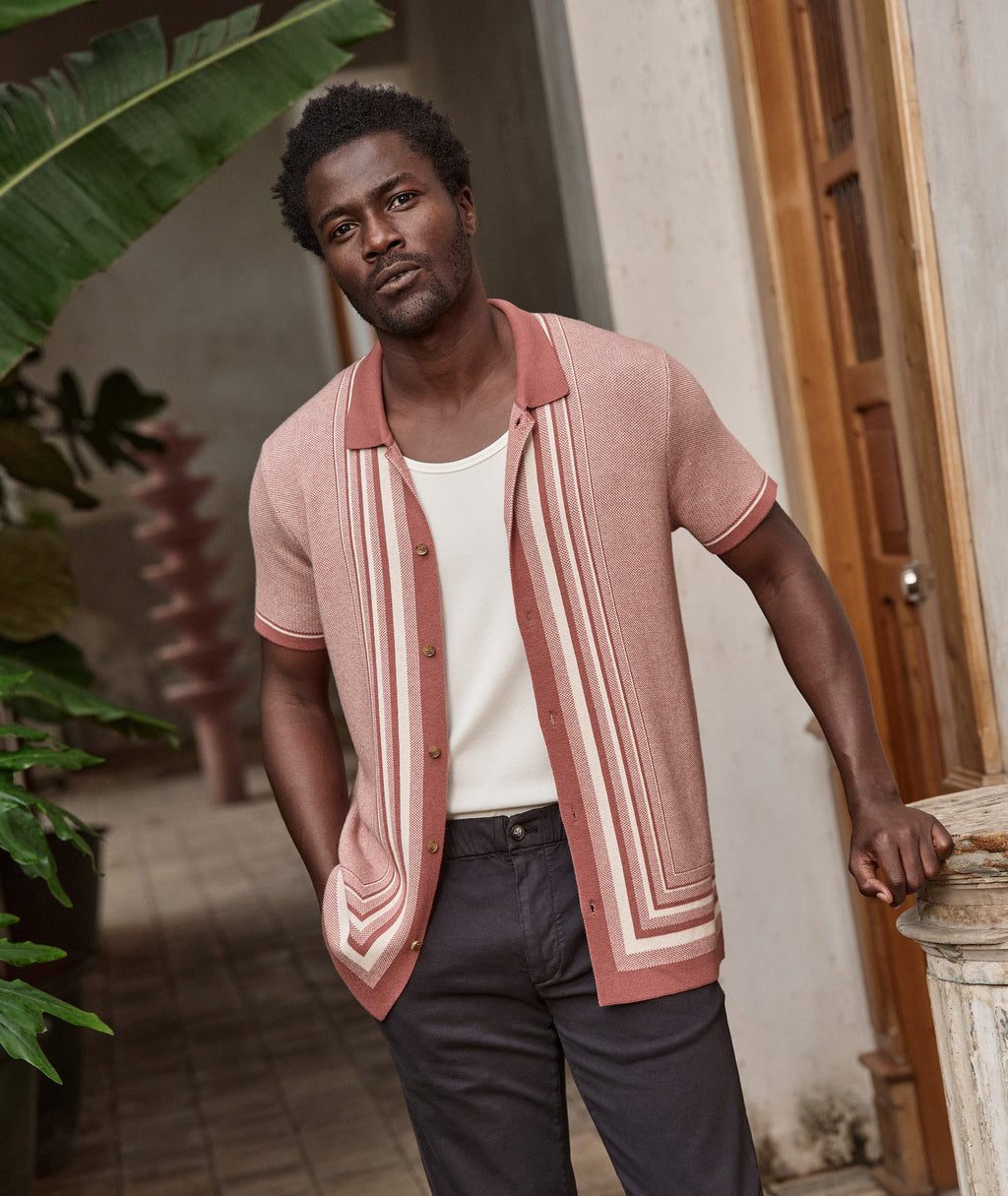 Ethan Sweater Button-Down