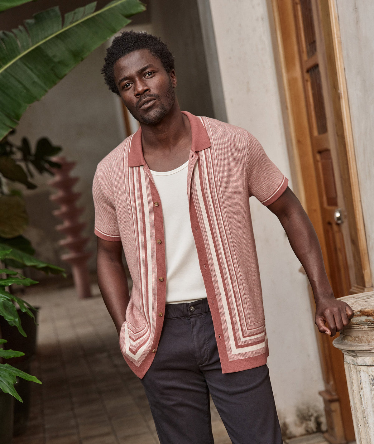 Ethan Sweater Button-Down