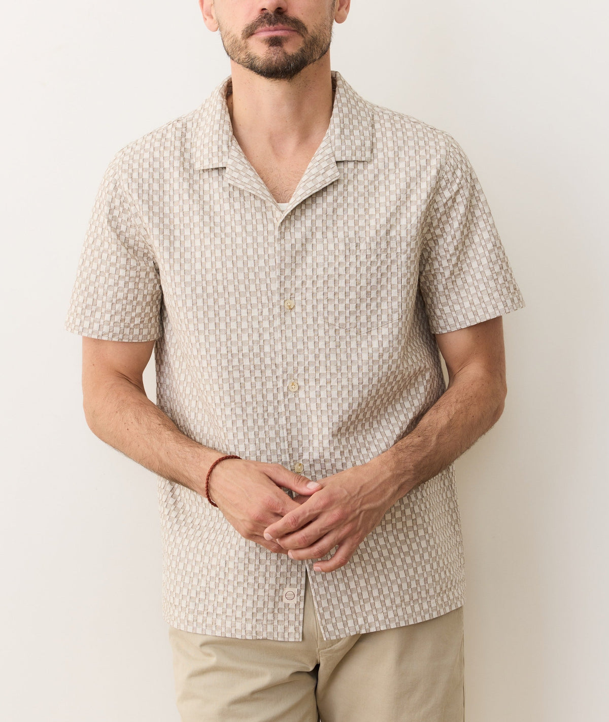 Landon Checkered Resort Shirt