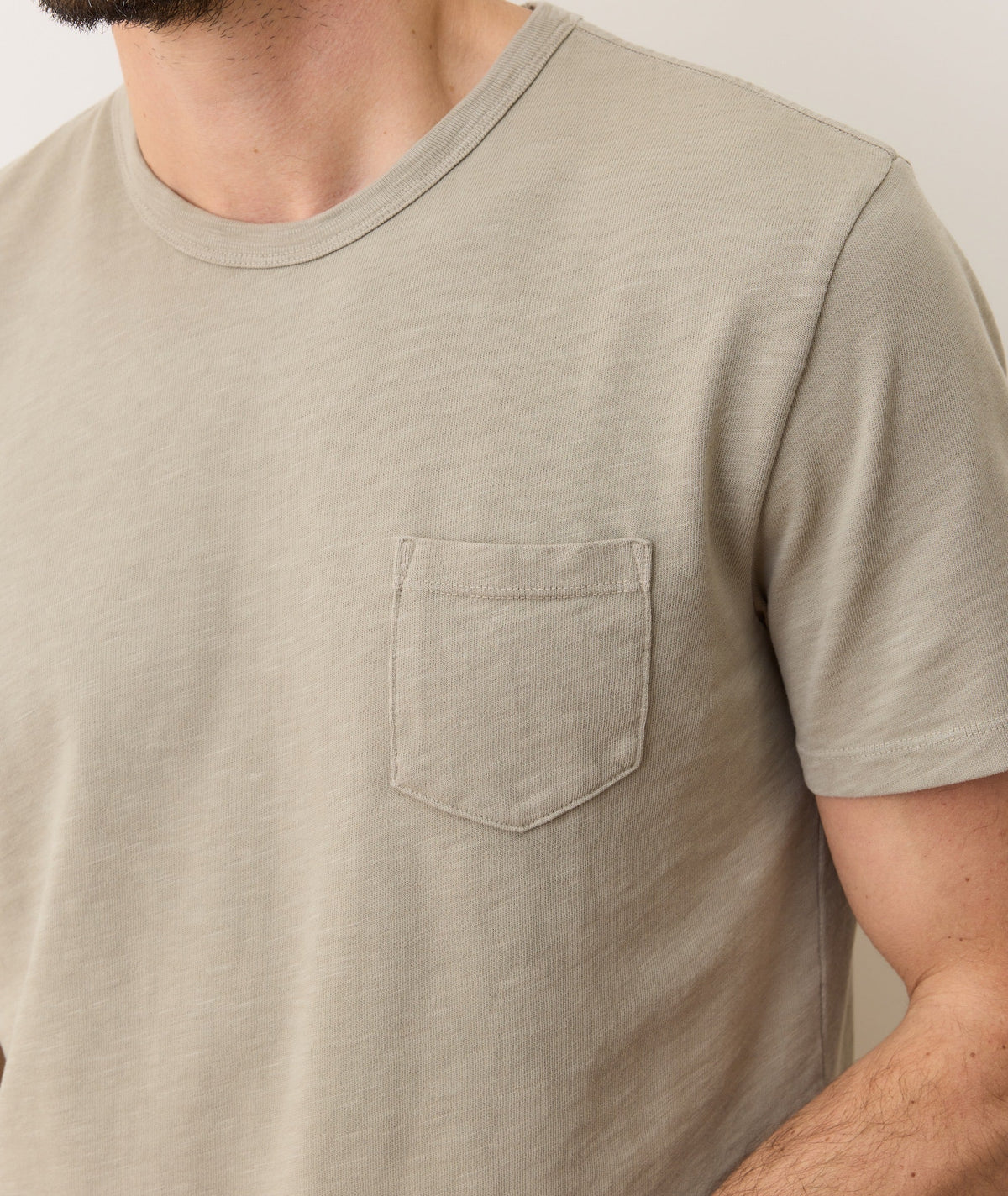 Classic Heavy Slub Pocket Tee
