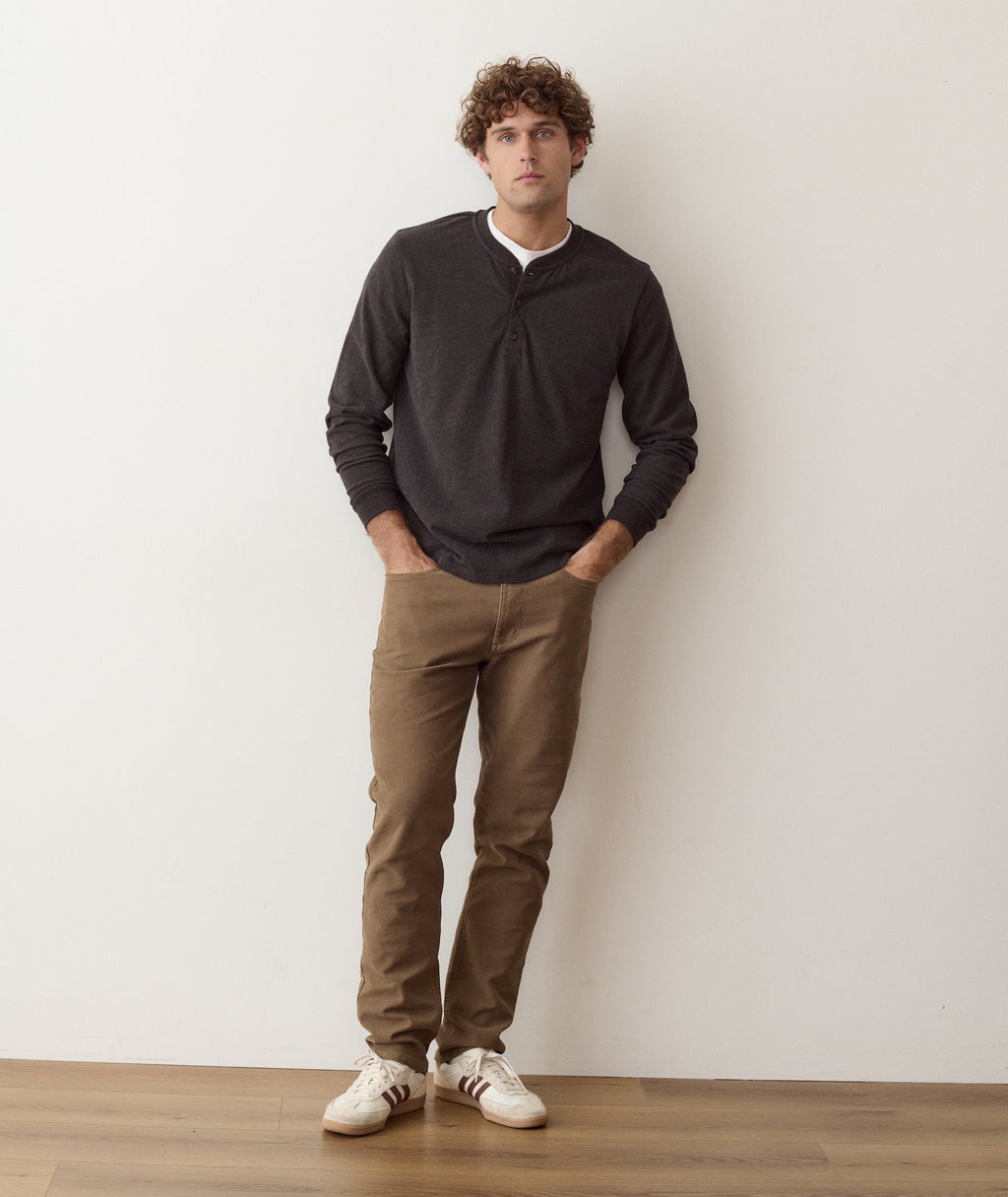 Luxe Jersey Henley