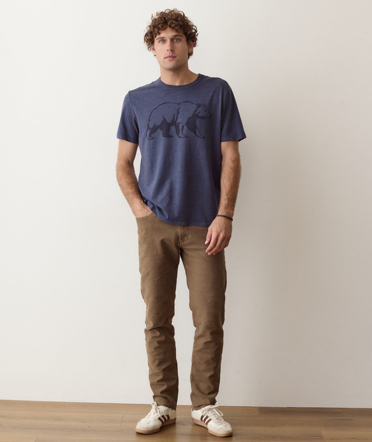 Hemp Cotton Relaxed Graphic Tee