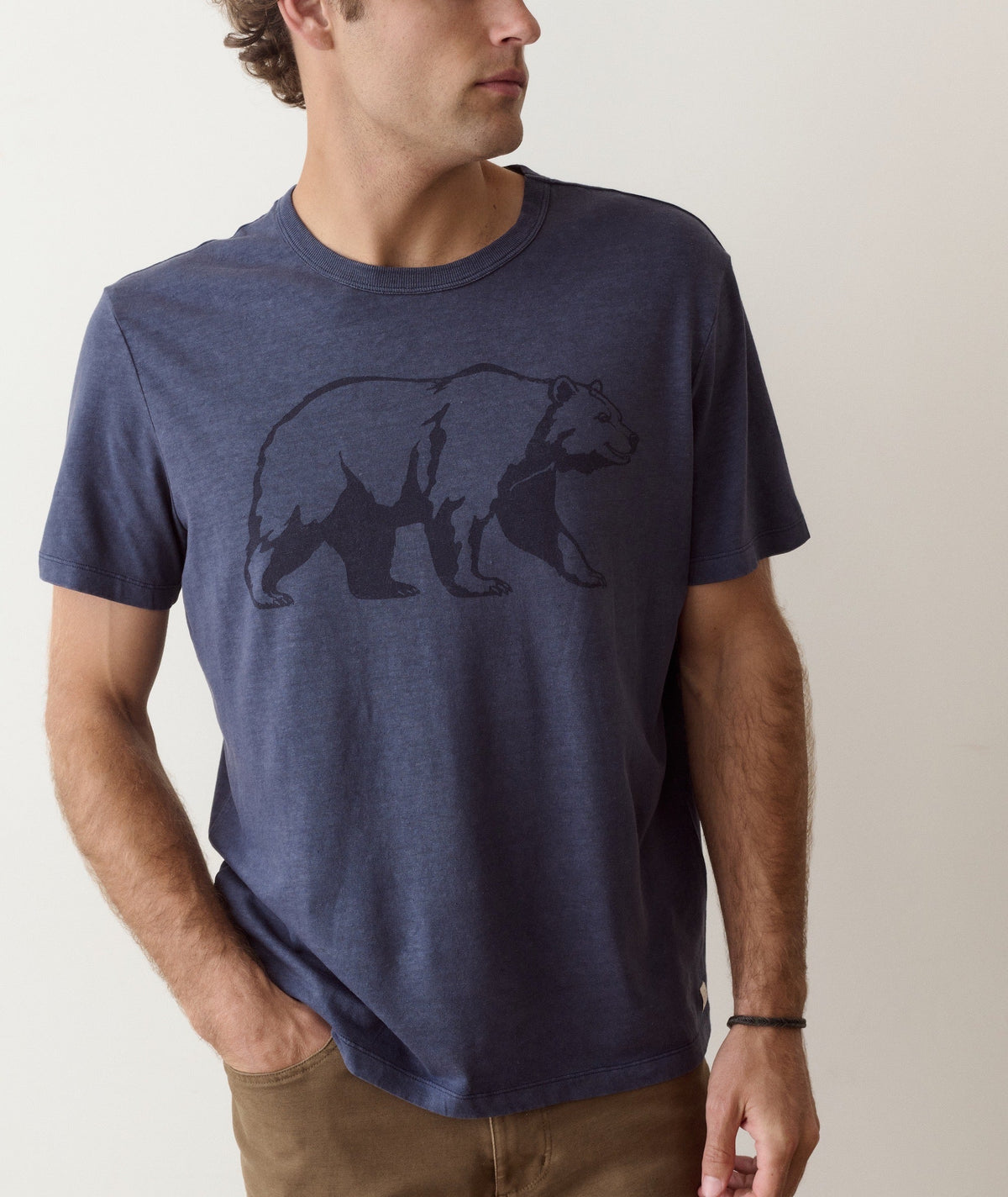 Hemp Cotton Relaxed Graphic Tee