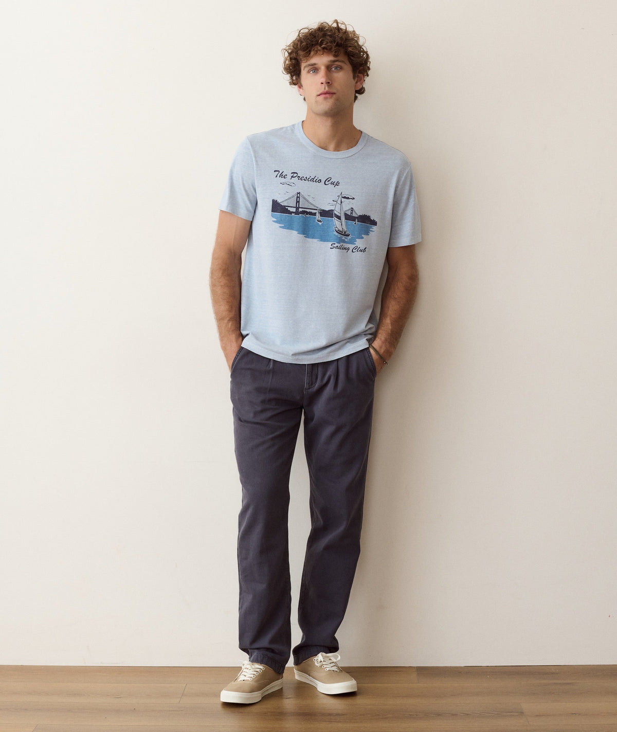 Hemp Cotton Relaxed Graphic Tee