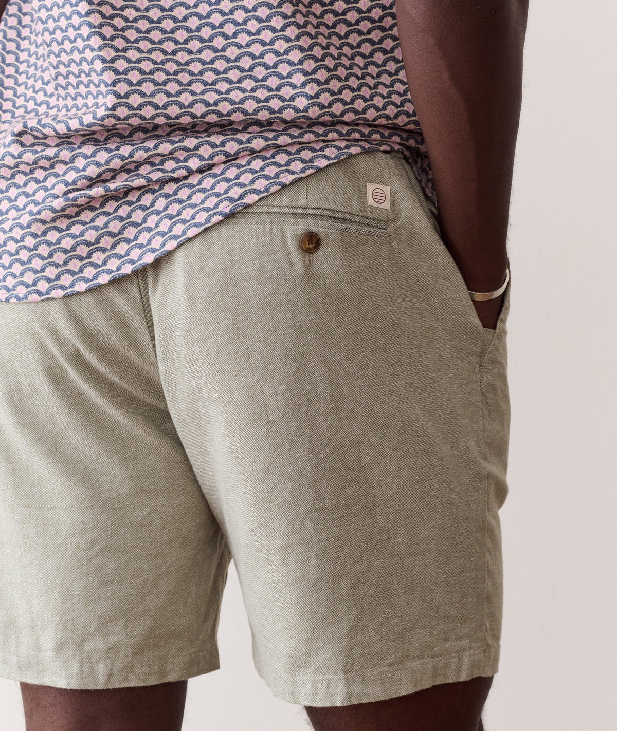 7" Saturday Hemp Chino Short