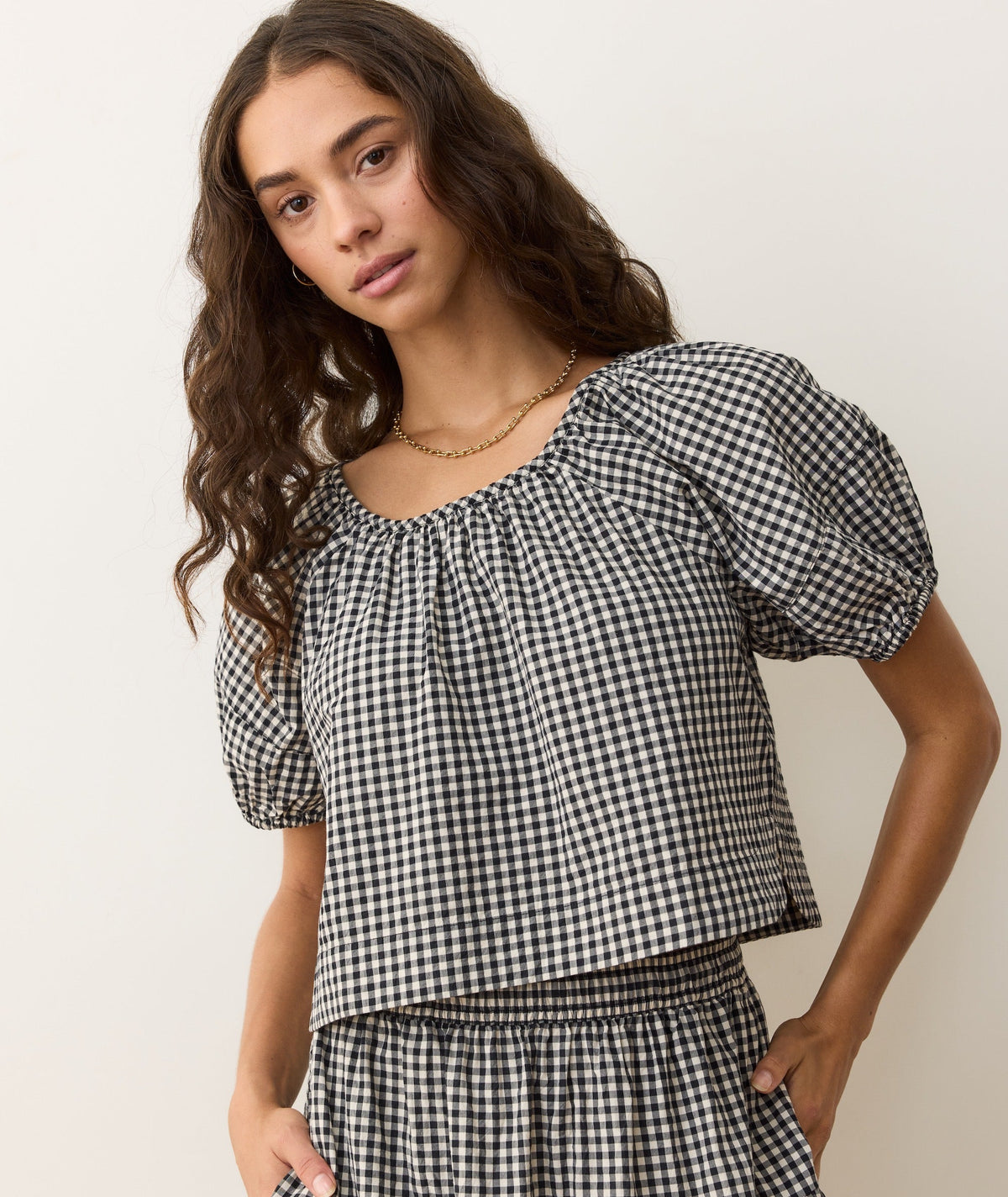 Gia Poplin Blouse