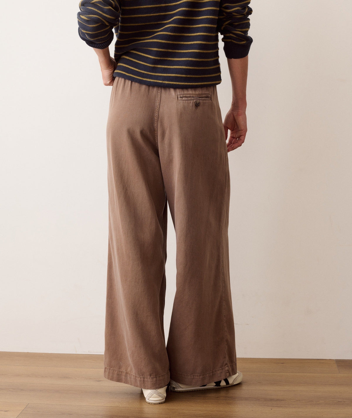 Allison Pleated Wide Leg Trouser