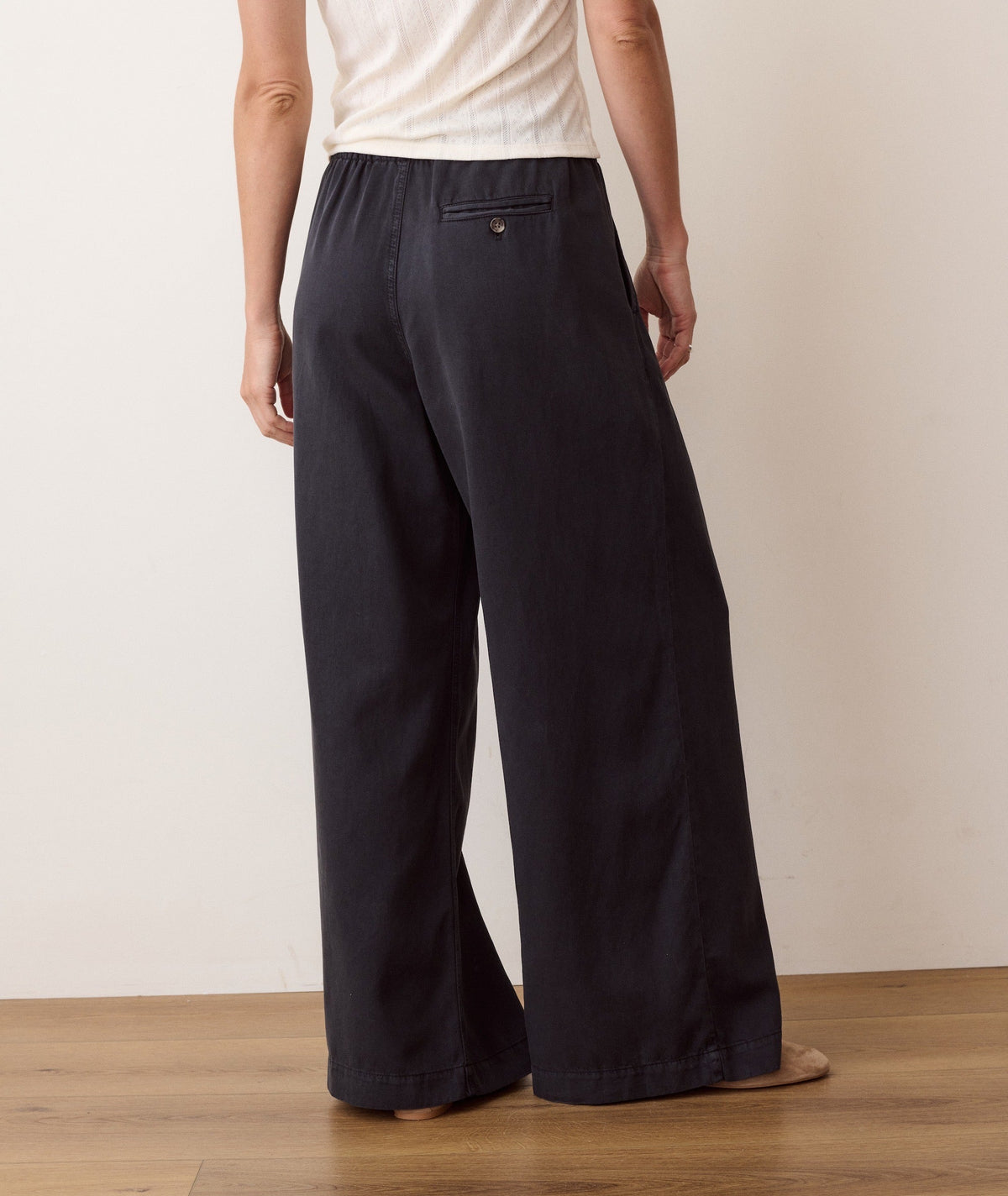 Allison Pleated Wide Leg Trouser