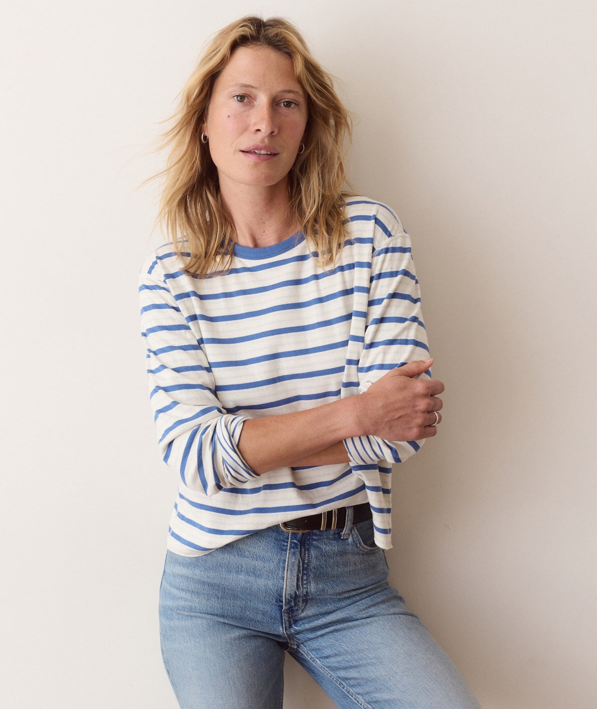Poppy Double Knit Crewneck