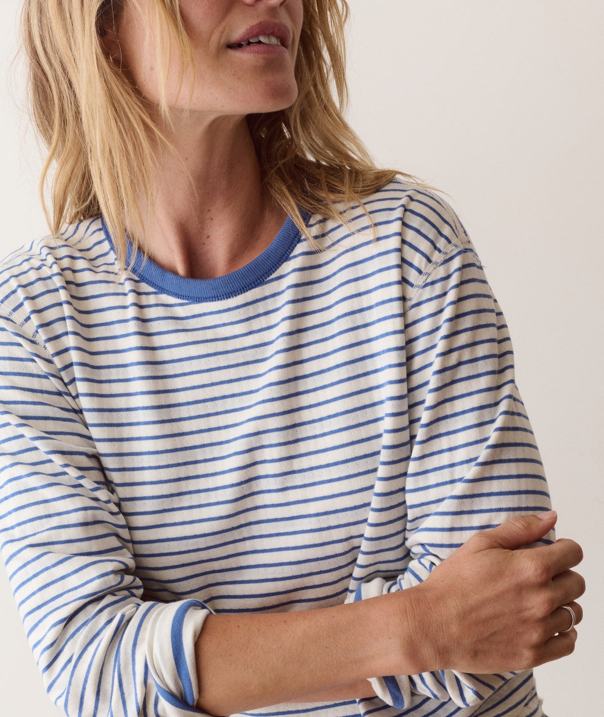 Poppy Double Knit Crewneck