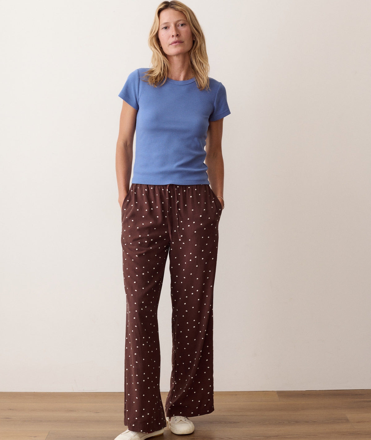 Lexi Rib Sun-In Crew Tee