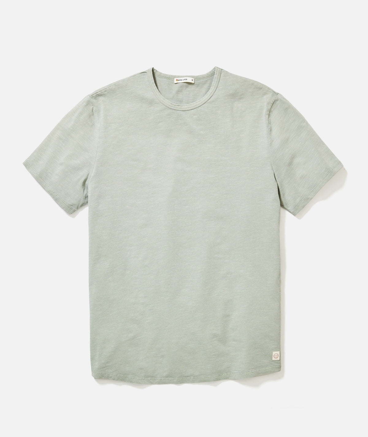 Saddle Hem Crew Tee