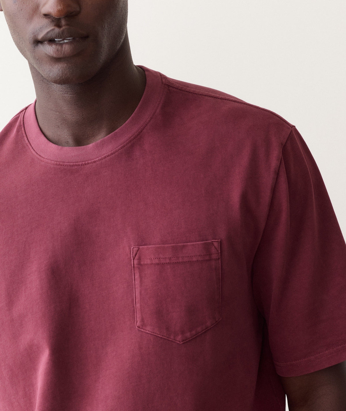 Luxe 250 Relaxed Pocket Tee
