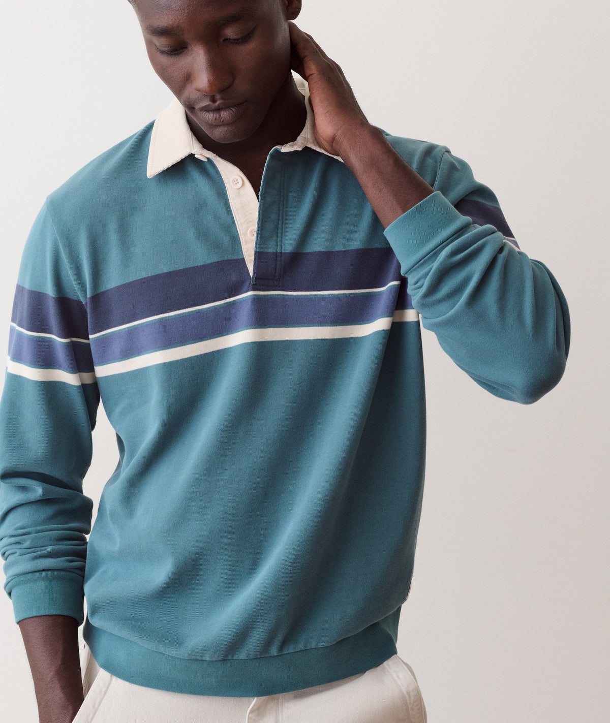 Luxe Jersey Rugby Polo