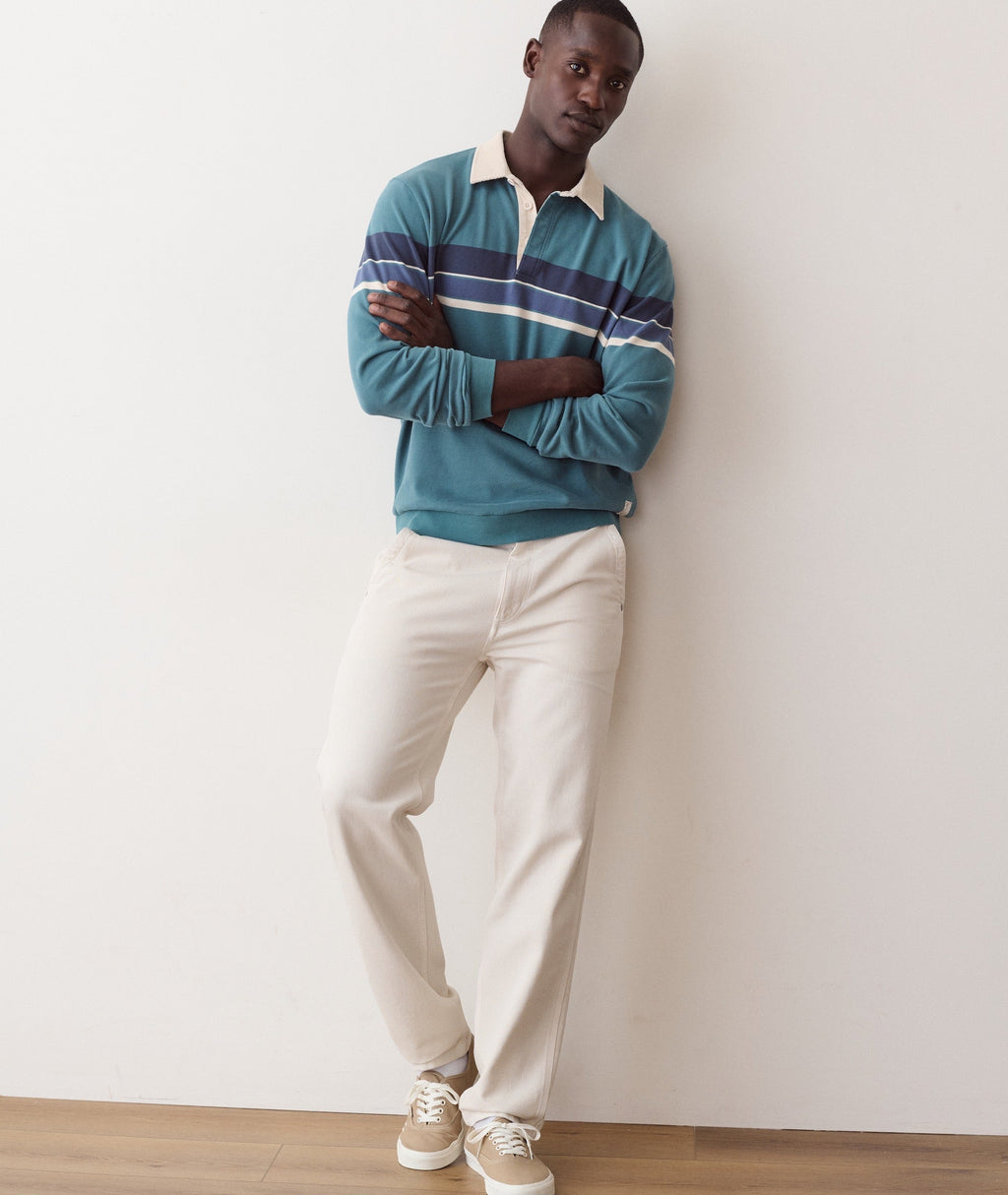 Luxe Jersey Rugby Polo