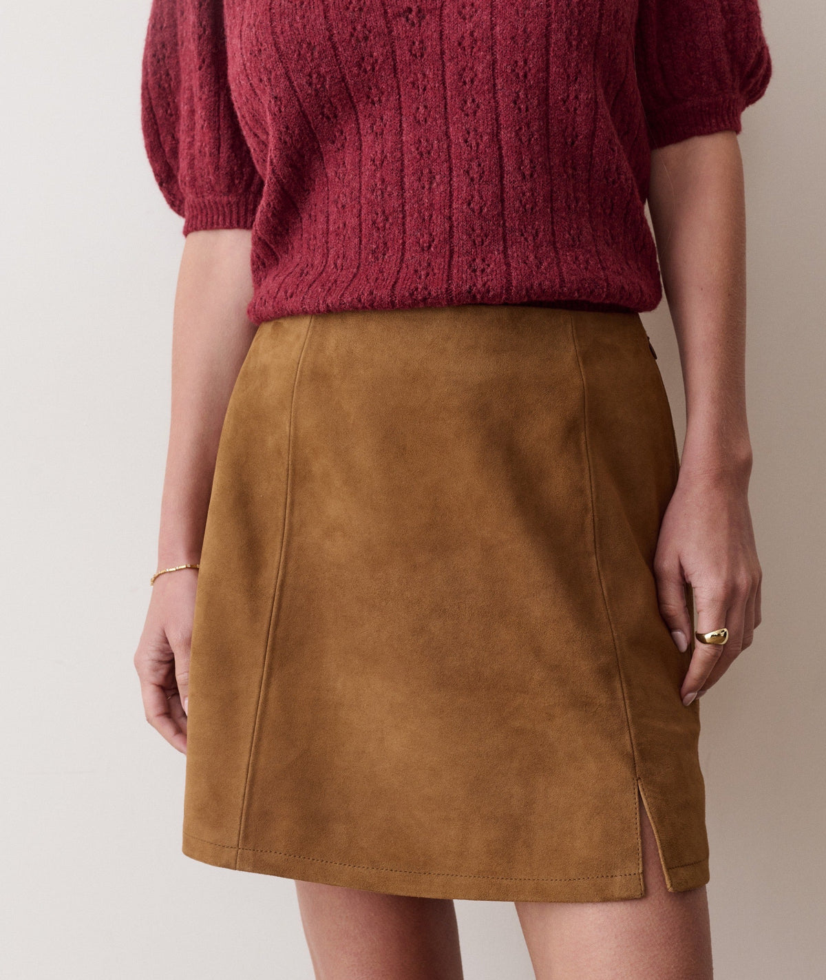 Rowan Suede Skirt