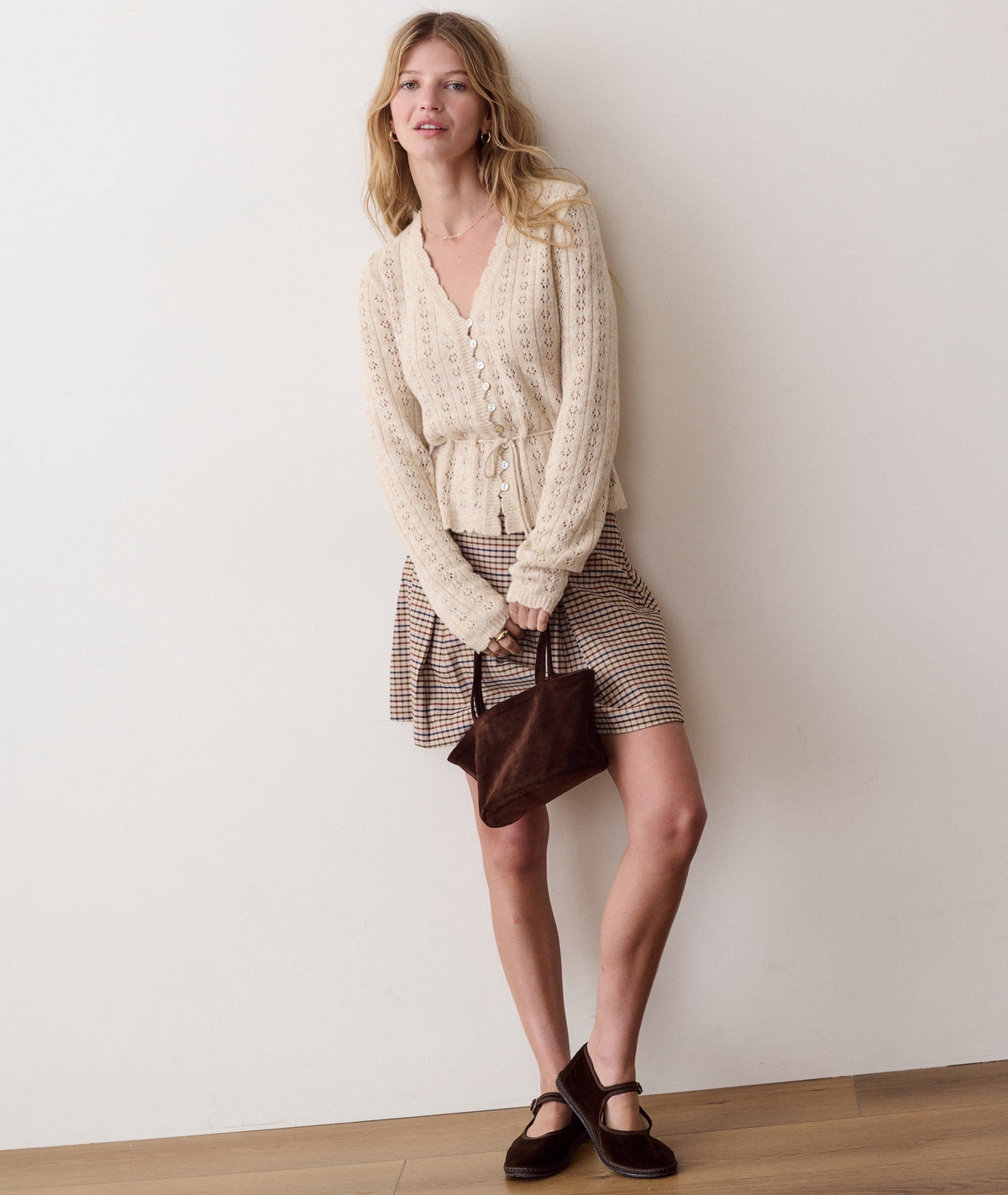 Sophie Pointelle Cardigan