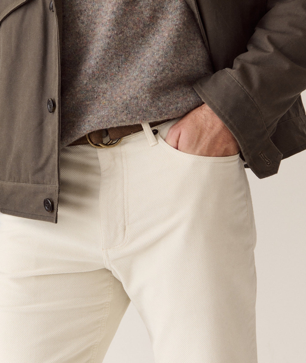 Flex Terry Moleskin Pant - Slim Straight