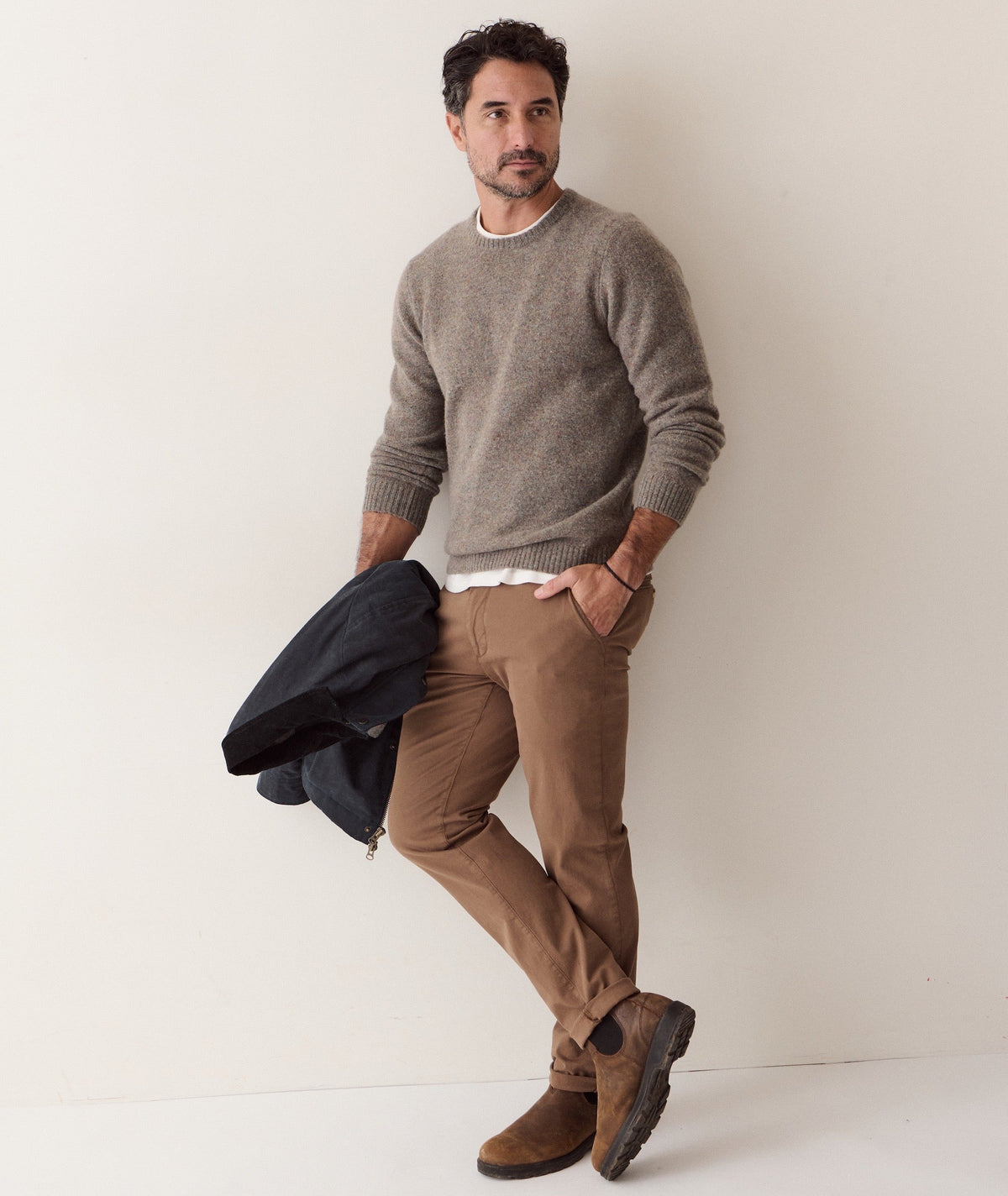 Coastal Merino Crewneck Sweater