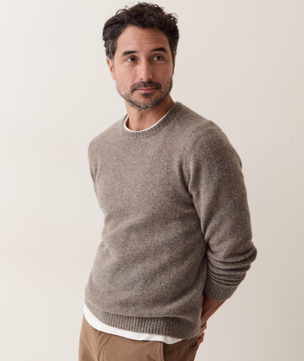 Coastal Merino Crewneck Sweater