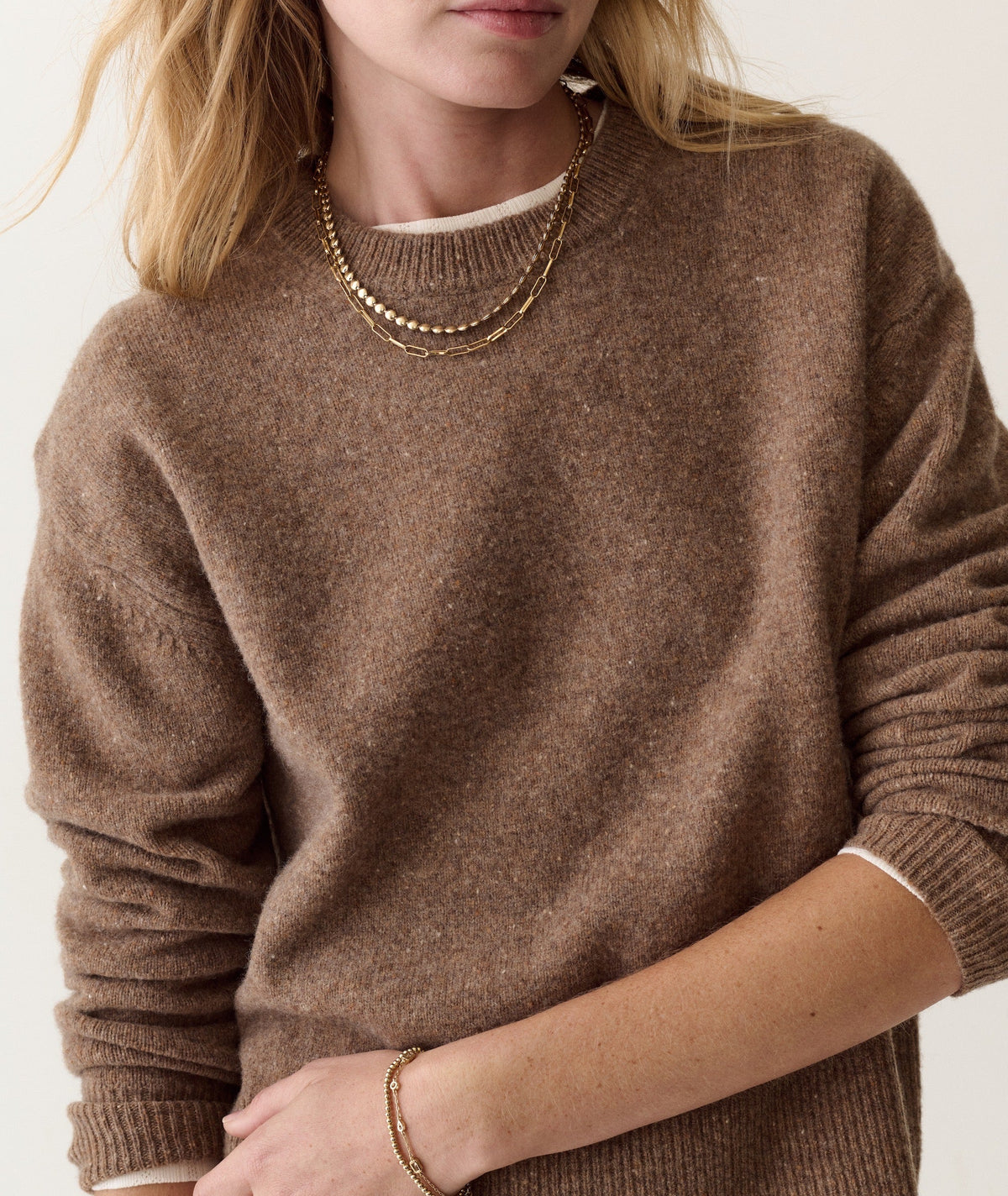 Coastal Merino Crewneck Sweater