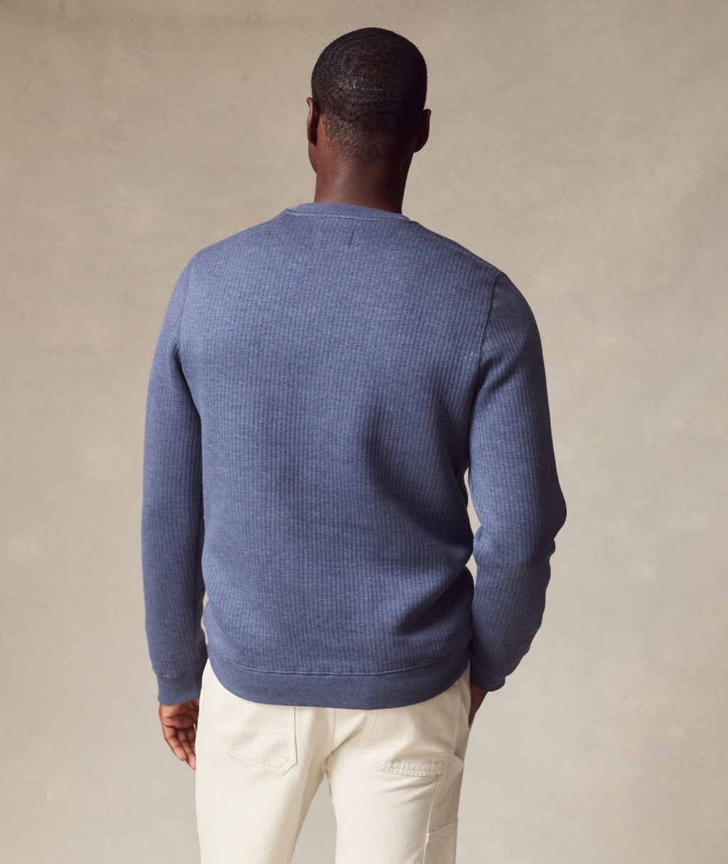 Corbet Quilted Crewneck