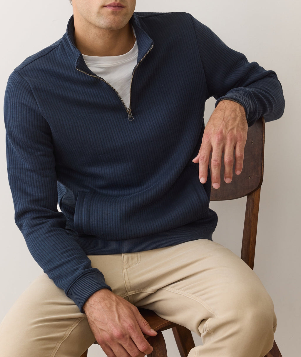 Corbet Quilted Quarter Zip