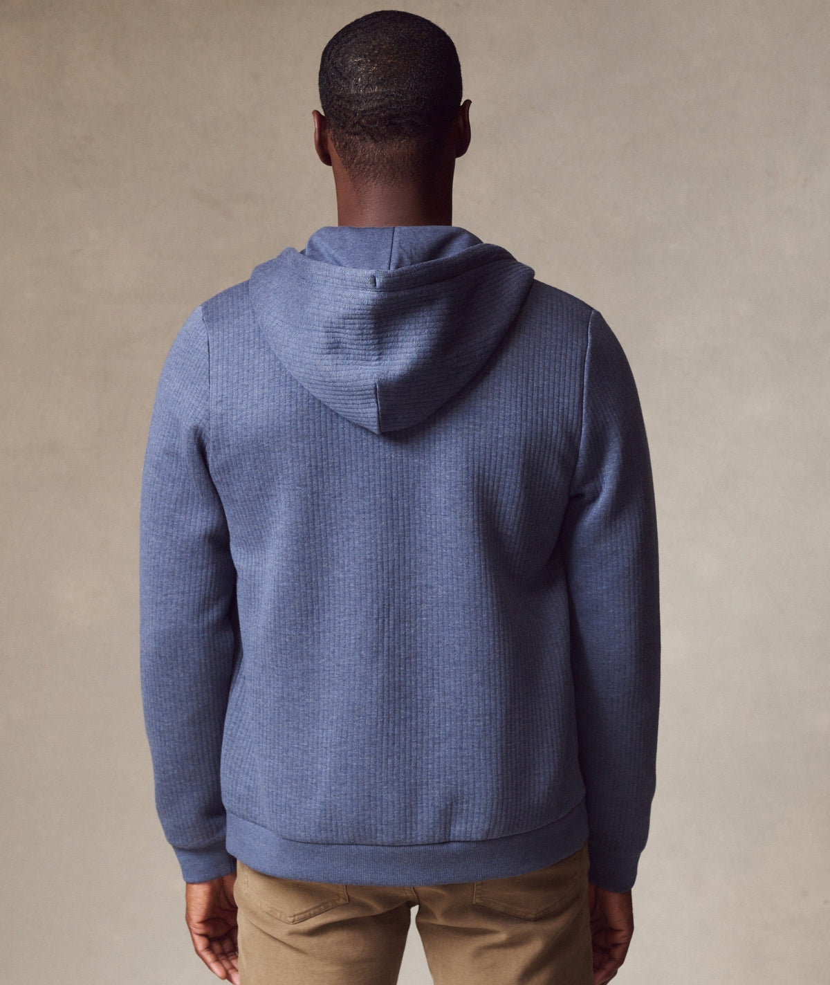 Corbet Quilted Zip Hoodie