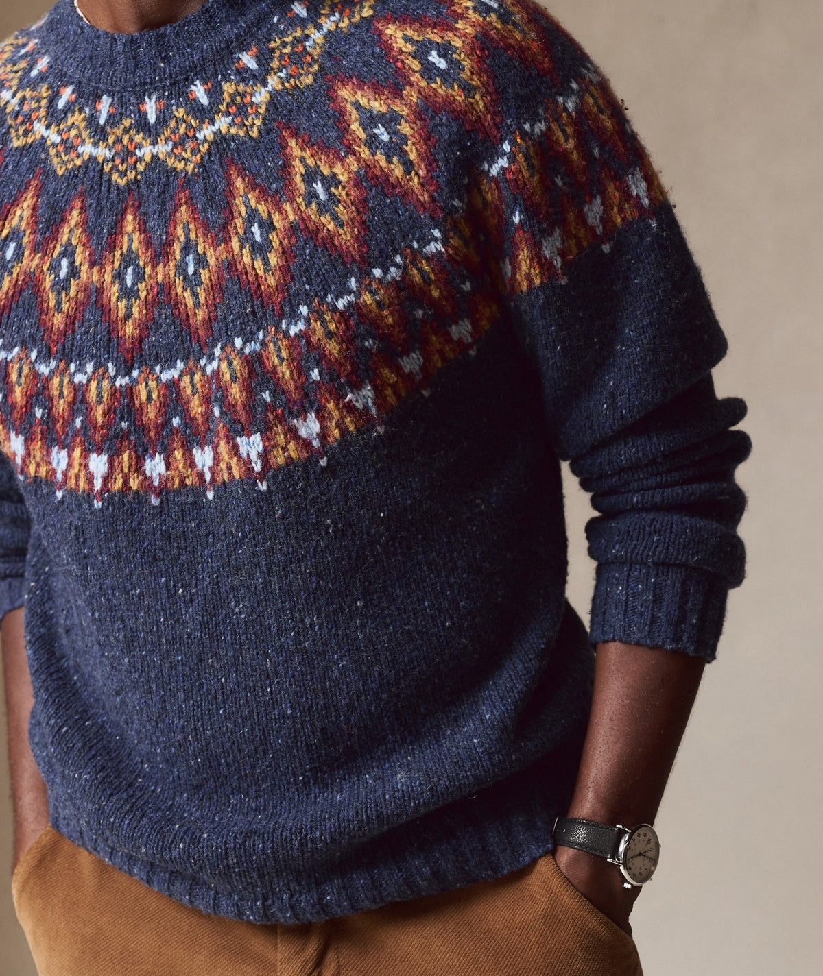 Donegal Fair Isle Sweater