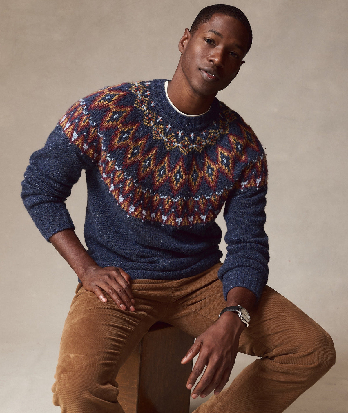 Donegal Fair Isle Sweater