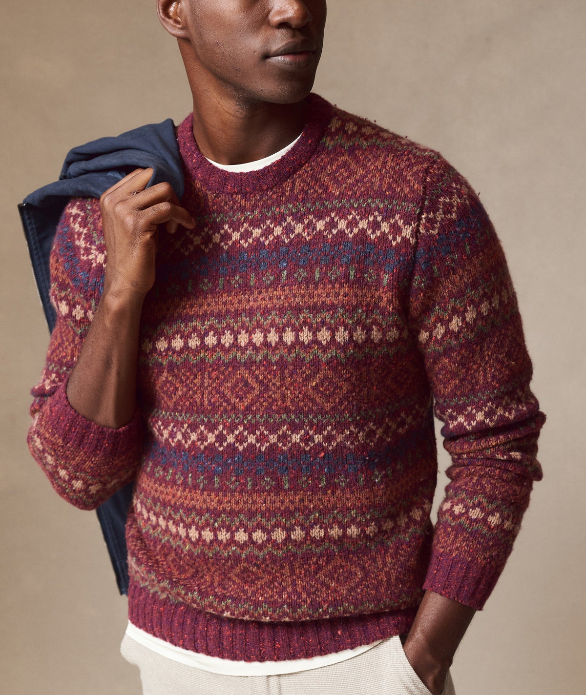 Donegal Fair Isle Sweater