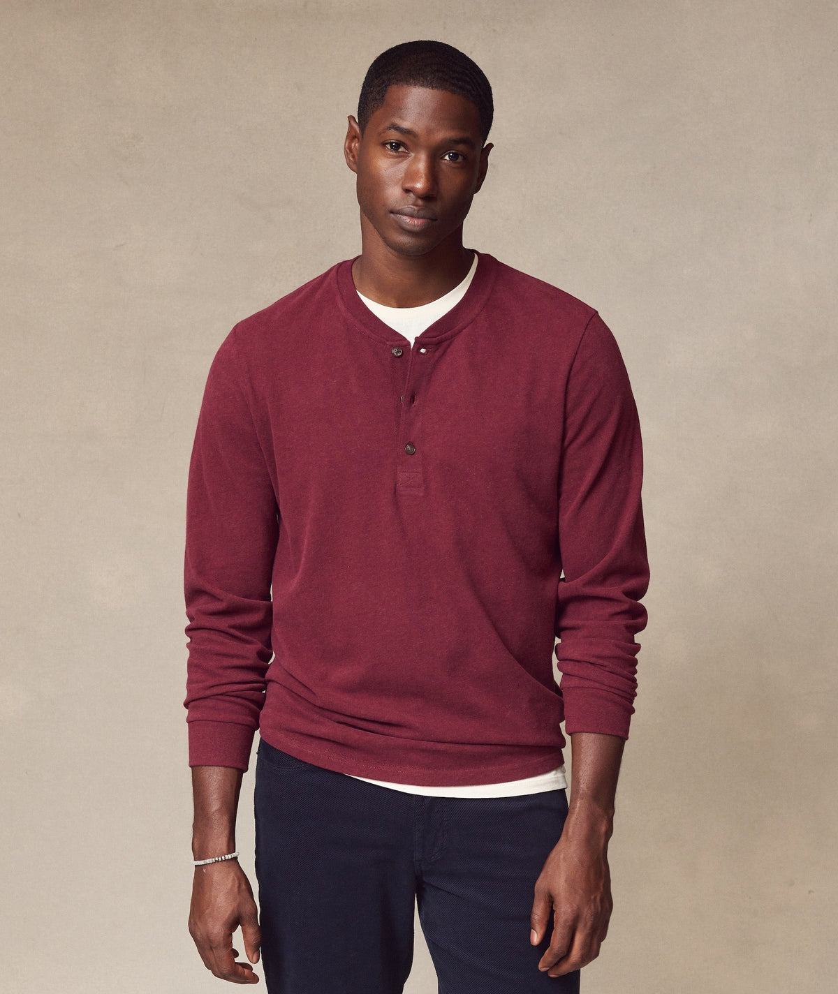 Luxe Jersey Henley