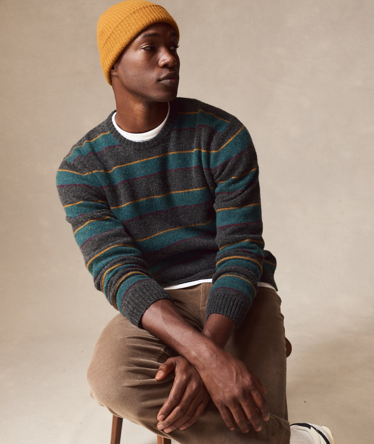 Coastal Merino Crewneck Sweater