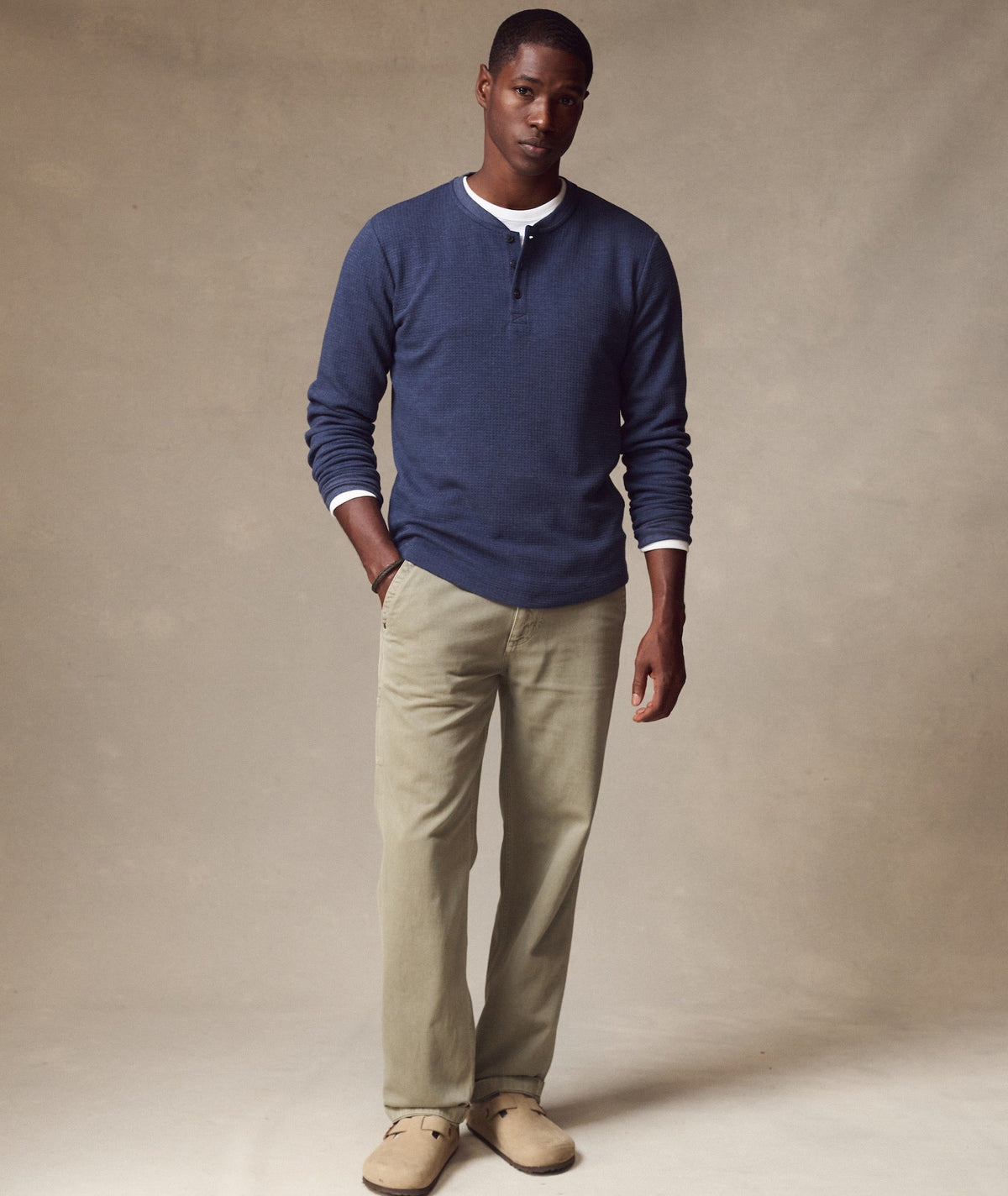 Waffle Henley