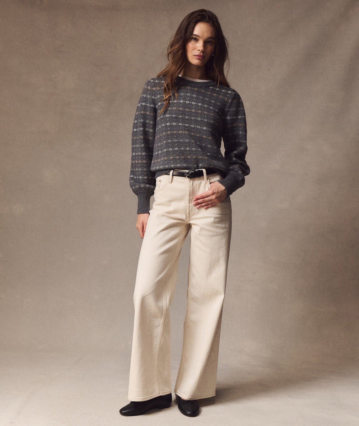 Alma Puff Sleeve Sweater