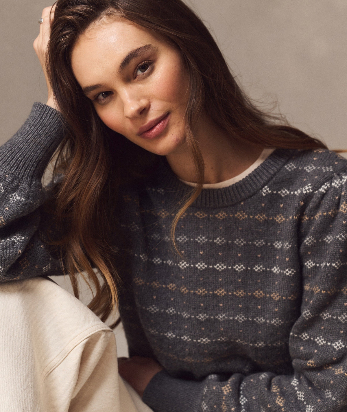 Alma Puff Sleeve Sweater