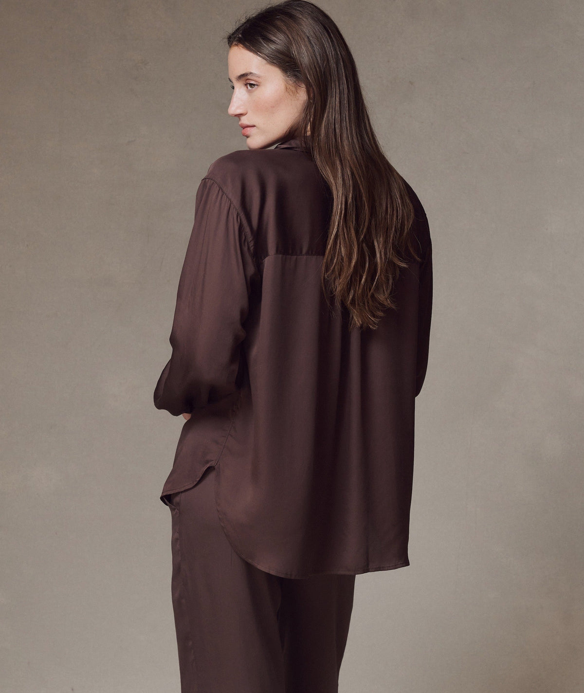 Bella Better-than-Silk Button Down