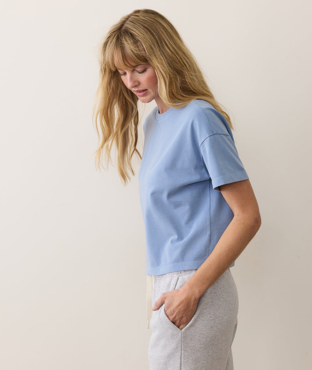 Luxe Sueded Tee