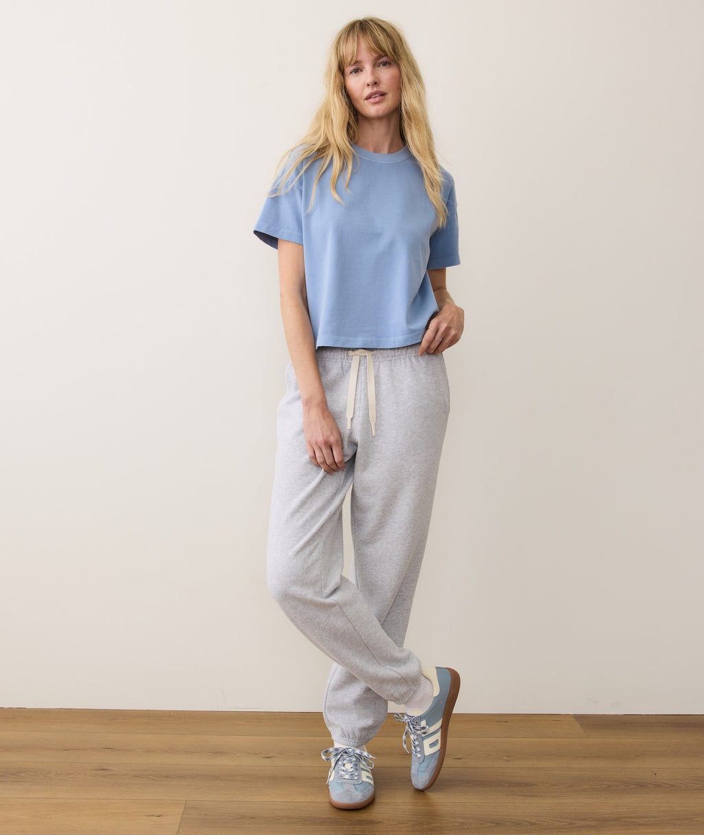 Luxe Sueded Tee