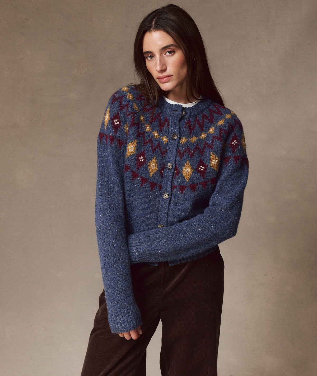 Donegal Fair Isle Cardigan