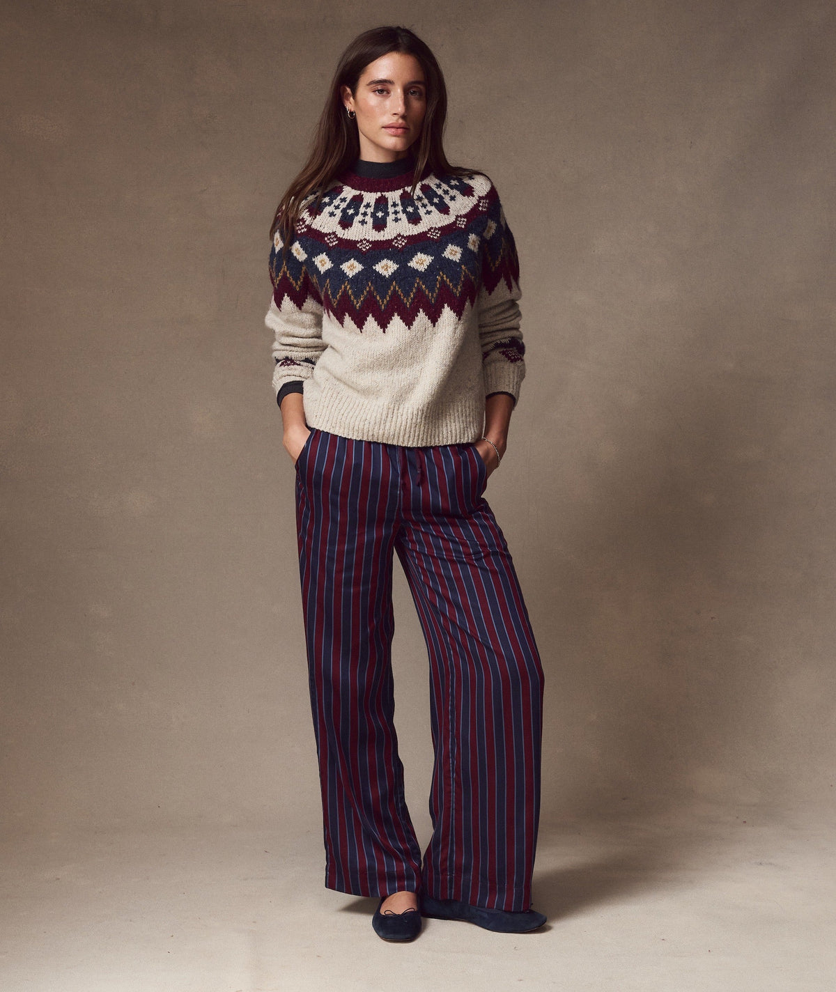 Donegal Fair Isle Sweater
