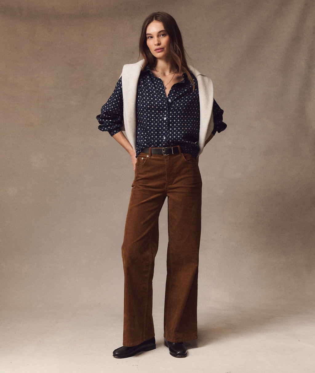 Bella Better-than-Silk Button Down