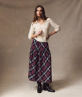 Gia Oxford Midi Skirt