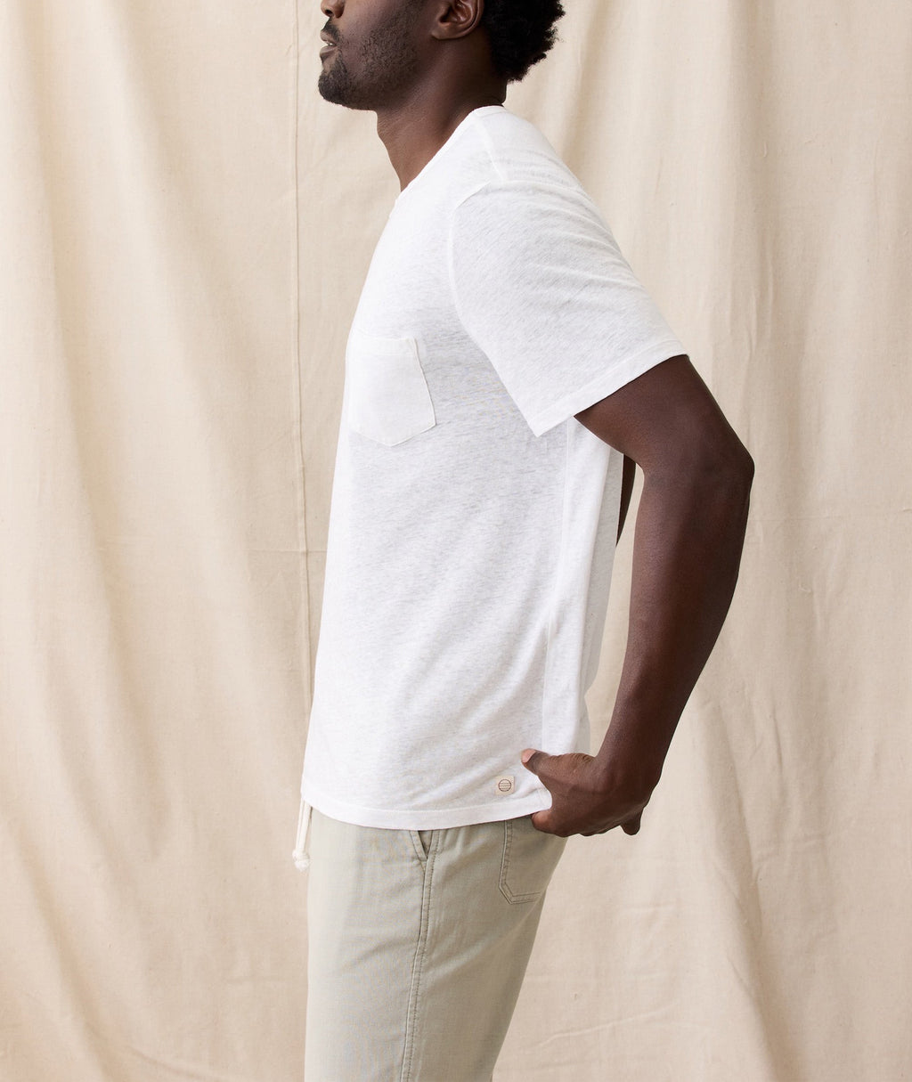Relaxed Hemp Cotton Tee