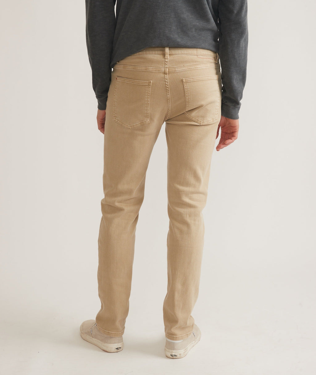 5 Pocket Slim Straight Twill Pant