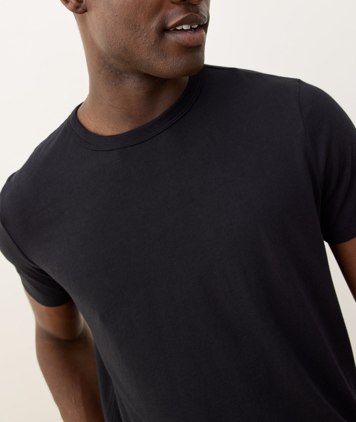 Men's Signature Crew in Black