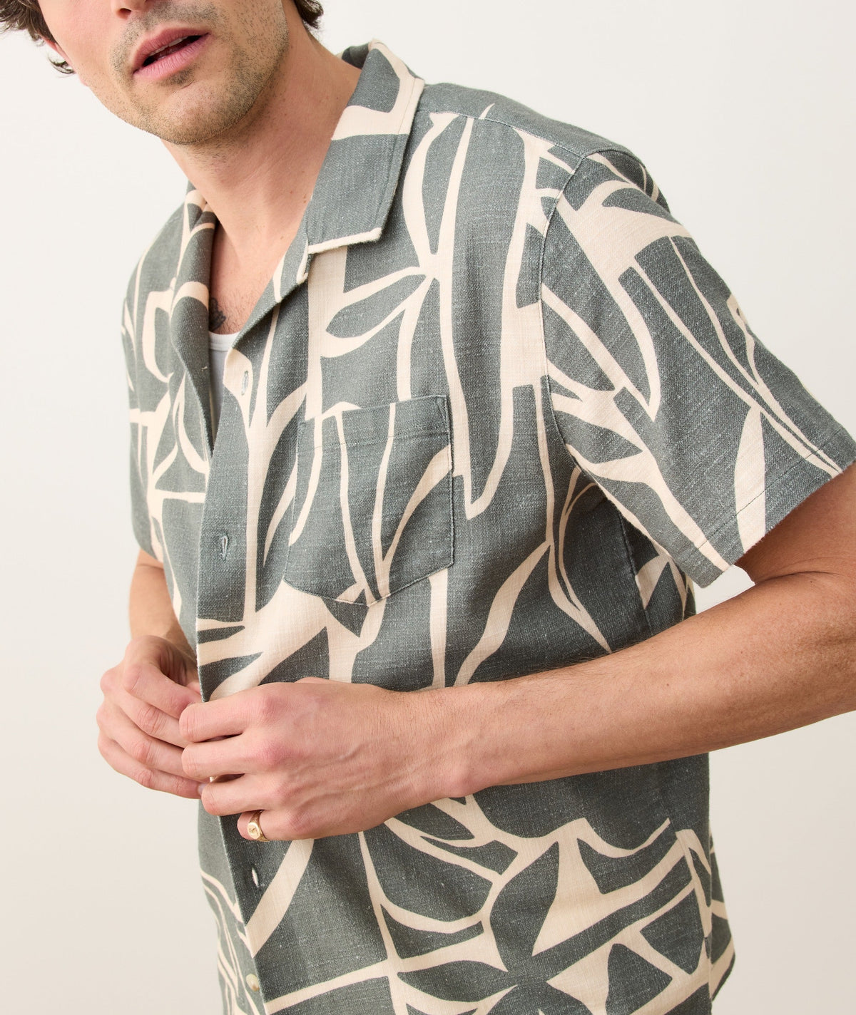 Stretch Selvage Resort Shirt