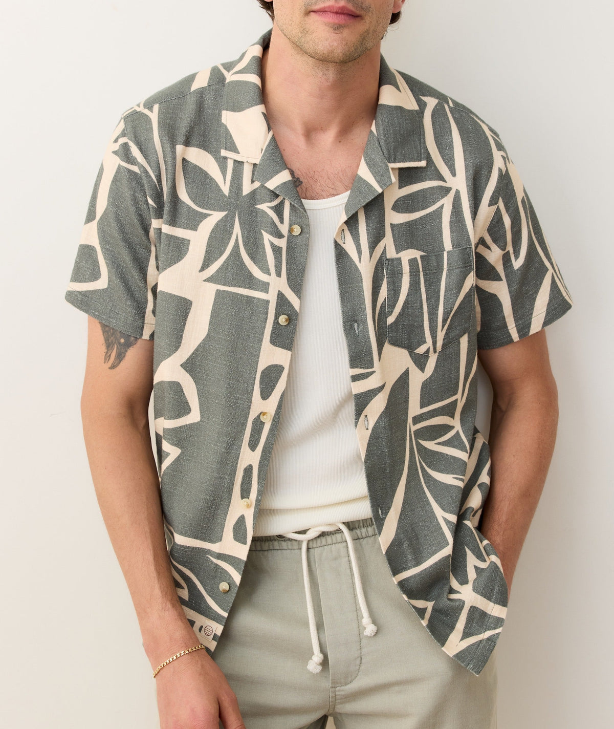 Stretch Selvage Resort Shirt